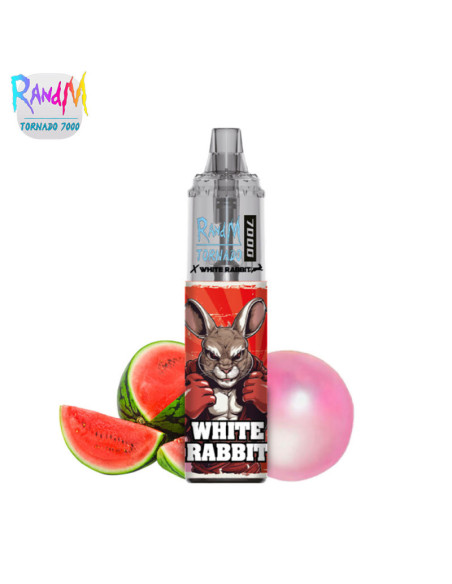 KIT WATERMELON BUBBLE GUM 7000 PUFFS 2ML - TORNANDO BY RANDM