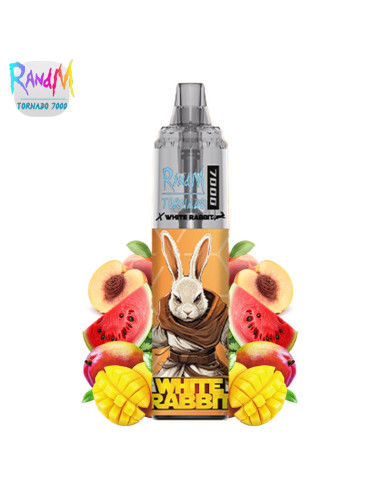 KIT MANGO PEACH WATERMELON 7000 PUFFS 2ML - TORNADO BY RANDM