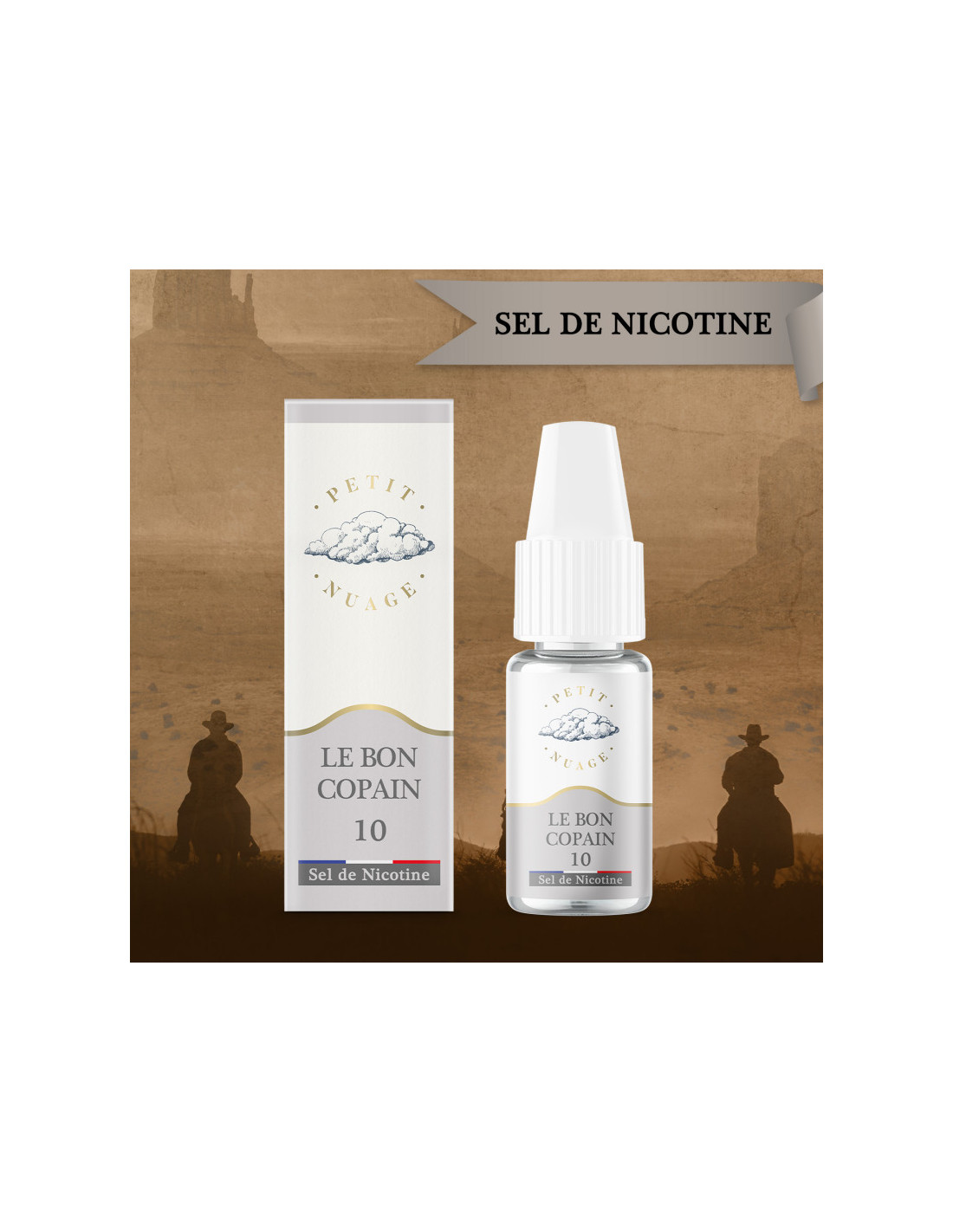 LE BON COPAIN 10ML NIC SALT - PETIT NUAGE 4,99 € AlkaVape