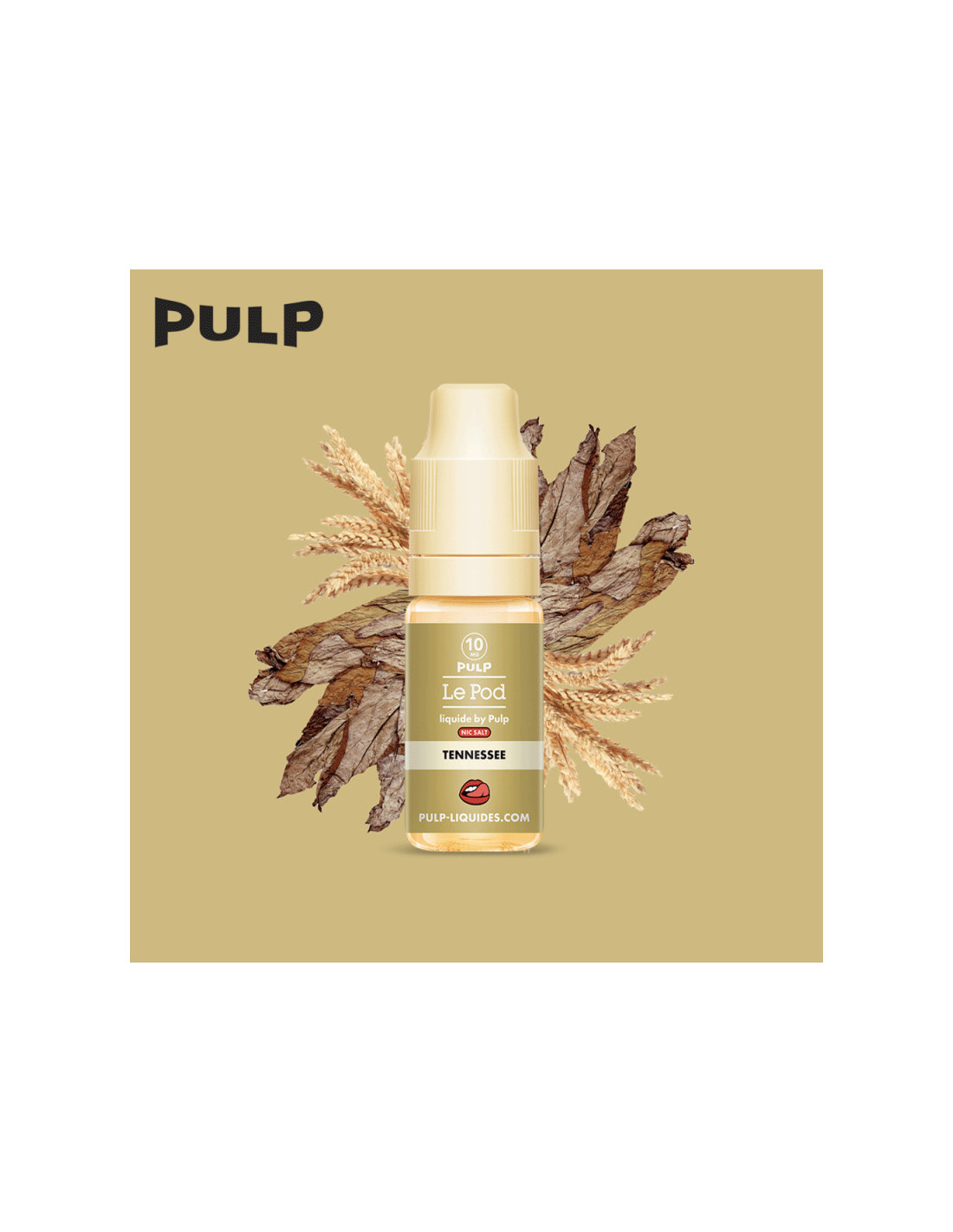 TENNESSEE 10ML - POD BY PULP NIC SALT 4,99 € AlkaVape