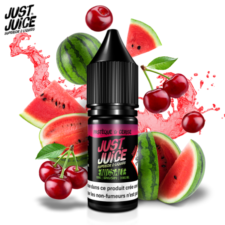 PASTÈQUE & CERISE 10ML NIC SALT - JUST JUICE