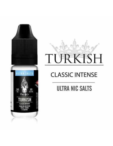 HALO ULTRA SALTS: TURKISH TOBACCO 10ML