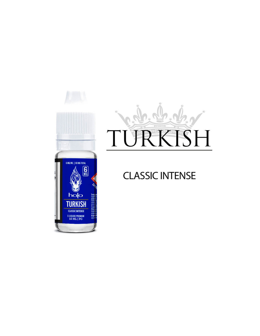 PG TURKISH TOBACCO 10ML - HALO 4,99 € AlkaVape