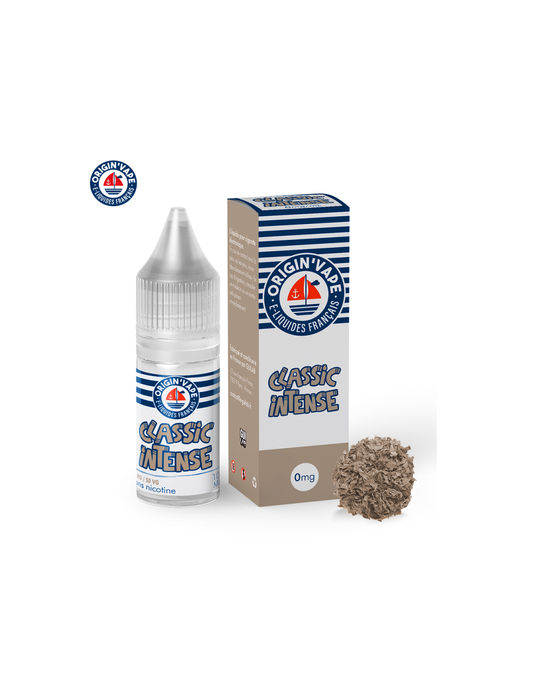 CLASSIC INTENSE 10ML (BOITE DE 10) - ORIGIN'VAPE 13,99 € AlkaVape