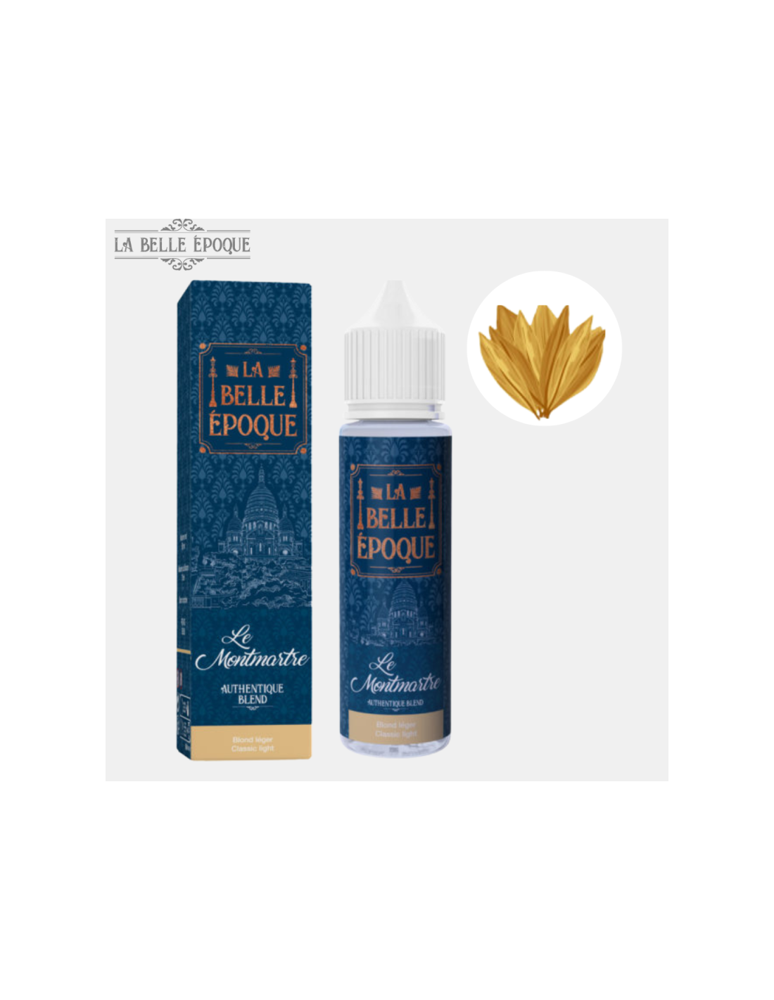 LE MONTMARTRE CLASSIC BLOND LÉGER 50ML - LA BELLE ÉPOQUE 13,99 € AlkaVape