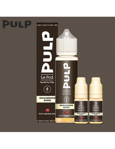 PACK MOZAMBIQUE BLEND 60ML - LE POD LIQUIDE BY PULP 14,99 € AlkaVape