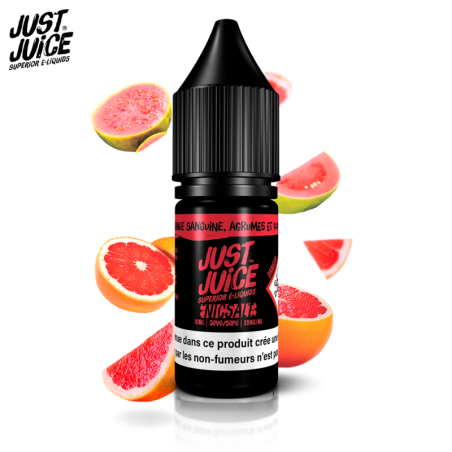 ORANGE SANGUINE CITRON ET GOYAVE 10ML NIC SALT - JUST JUICE