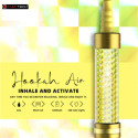 E-CHICHA PORTABLE HOOKAH AIR SPARKLE EDITION 3200MAH - FUMYTECH