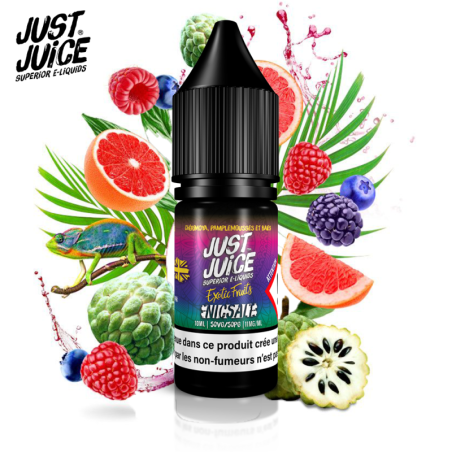 CHERIMOYA PAMPLEMOUSSE ET BAIES 10ML NIC SALT - JUST JUICE-AlkaVape.fr - Vapotes - E-liquides - Résistances-4,99 €