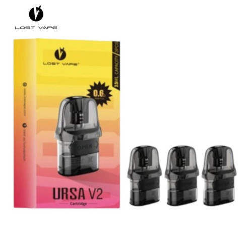 CARTOUCHES URSA V2 2.5ML (3PCS) - LOST VAPE