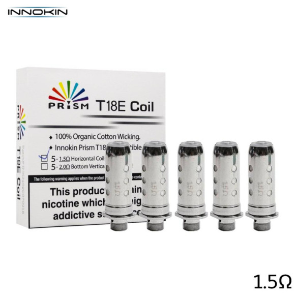 RÉSISTANCES PRISM T18 E (5PCS) - INNOKIN
