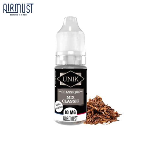 MIX CLASSIC 10 ML NIC SALT - UNIK BY AIRMUST