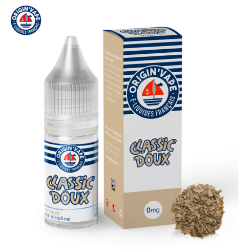 CLASSIC DOUX 10ML (BOITE DE 10) - ORIGIN'VAPE