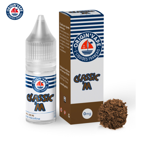 CLASSIC M 10ML (BOITE DE 10) - ORIGIN'VAPE