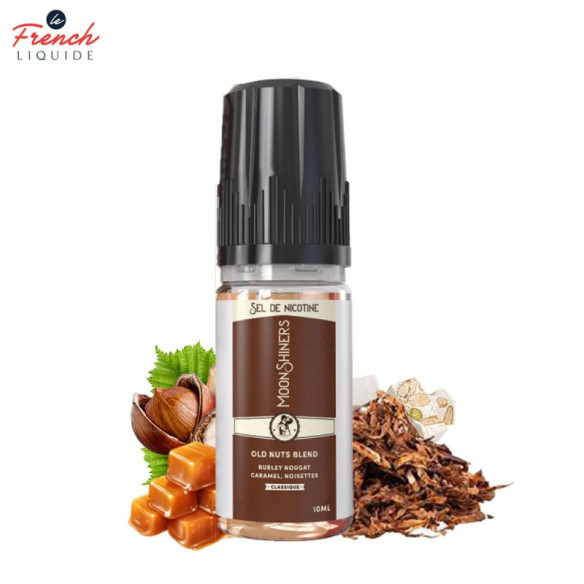 MOON SHINERS : OLD NUTS BLEND 10ML SALT - LE FRENCH LIQUIDE