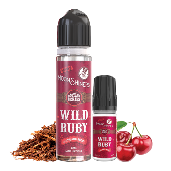 WILD RUBY AUTHENTIC BLEND 60ML - MOON SHINERS BY LE FRENCH LIQUIDE