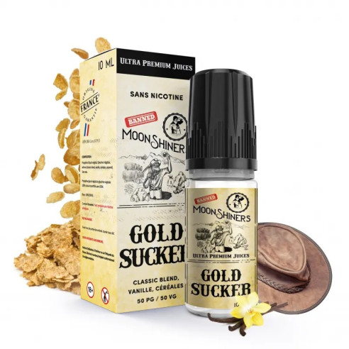 GOLD SUCKER 10ML - MOON SHINERS BY LE FRENCH LIQUIDE