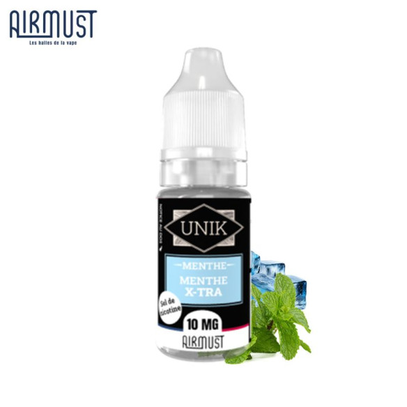 MENTHE X-TRA 10ML NIC SALT -UNIK BY AIRMUST