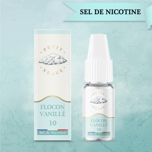 FLOCON VANILLÉ 10ML NIC SALT - PETIT NUAGE