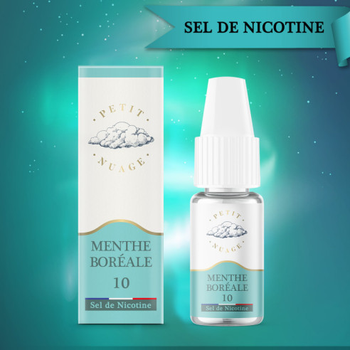 MENTHE BORÉALE 10ML NIC SALT - PETIT NUAGE