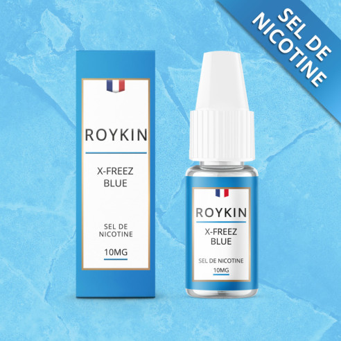 X-FREEZ BLUE 10ML NIC SALT - ROYKIN