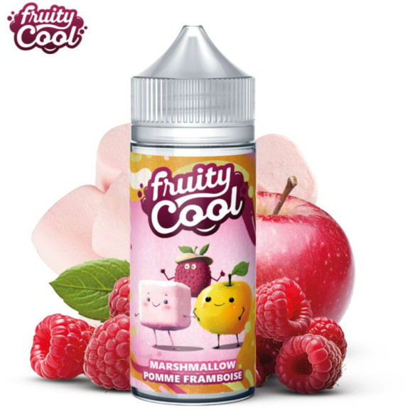 MARSHMALLOW POMME FRAMBOISE 100ML - FRUITY COOL
