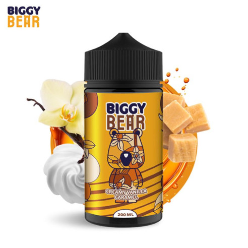 CREAMY VANILLA CARAMEL 200ML - BIGGY BEAR