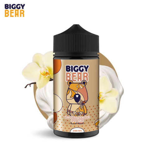 SMOOTH VANILLA CUSTARD 200ML - BIGGY BEAR