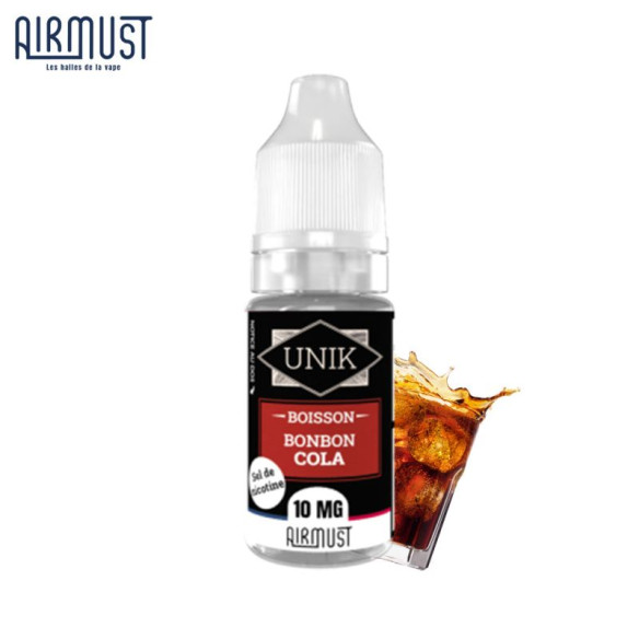 BONBON COLA NIC SALT 10ML -UNIK BY AIRMUST