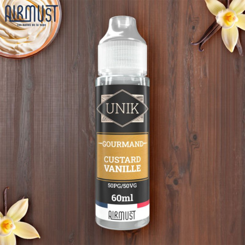 CUSTARD VANILLE 60ML - UNIK BY AIRMUST