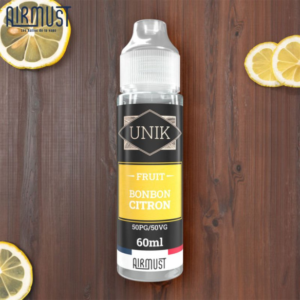 BONBON CITRON 60ML - UNIK BY AIRMUST