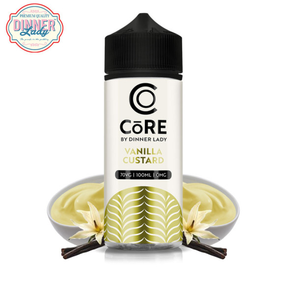 VANILLA CUSTARD 100ML - CORE BY DINNER LADY
