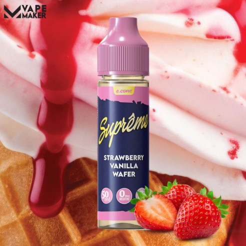 STRAWBERRY VANILLA 50ML - SUPRÊME BY VAPE MAKER