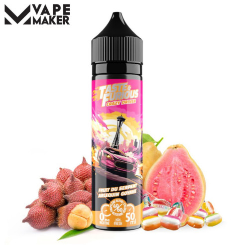 CRAZY DRIVER 50ML - TASTE & FURIOUS BY VAPE MAKER