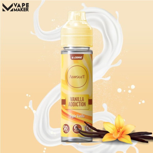 VANILLA ADDICTION 50ML - ABSOLUT BY VAPE MAKER