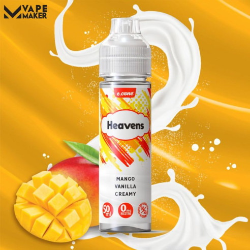 CREAMY MANGO 50ML - HEAVENS BY VAPE MAKER