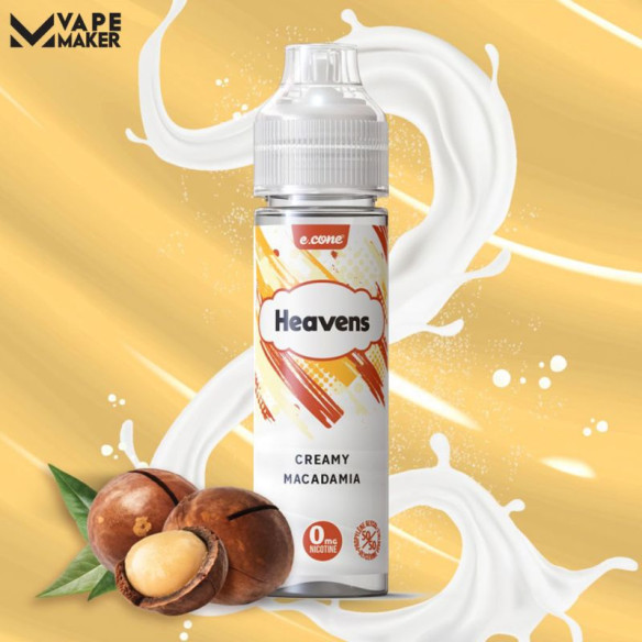 CREAMY MACADAMIA 50ML - HEAVENS BY VAPE MAKER|AlkaVape|12,99 €