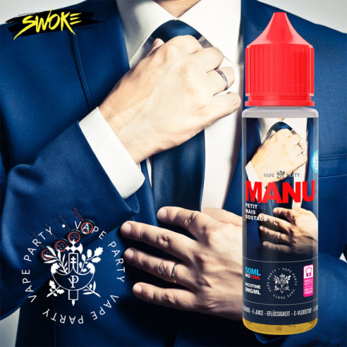 MANU V2 50ML - VAPE PARTY BY SWOKE