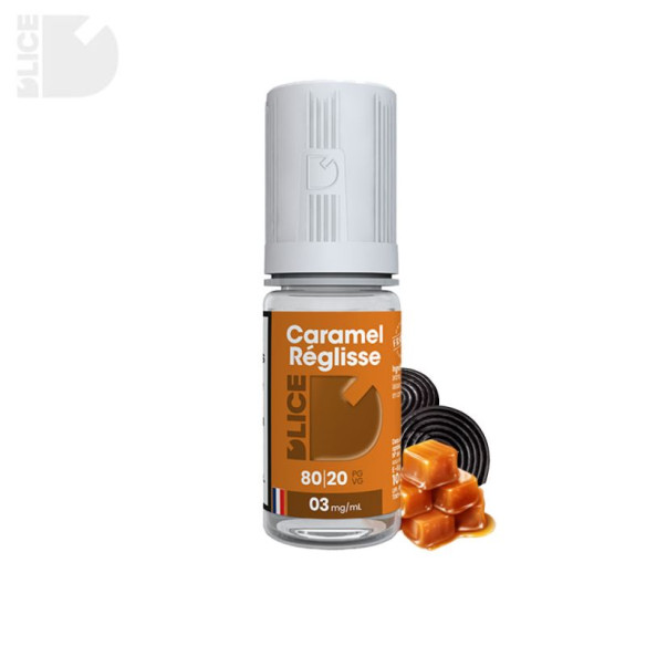 CARAMEL RÉGLISSE 10ML - DLICE