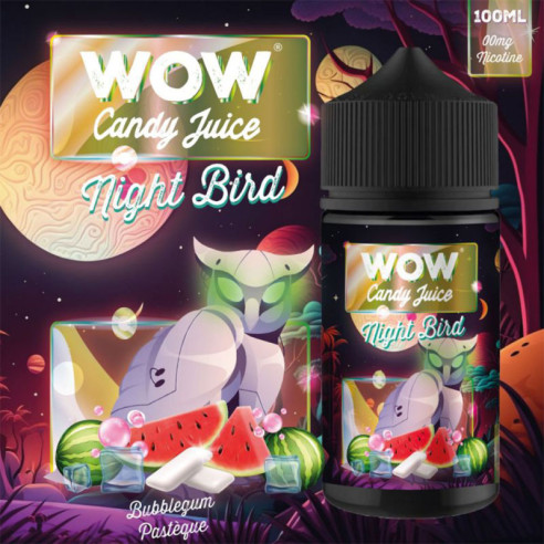 NIGHT BIRD 100ML - WOW CANDY JUICE EVOLUTION BY MADE IN VAPE