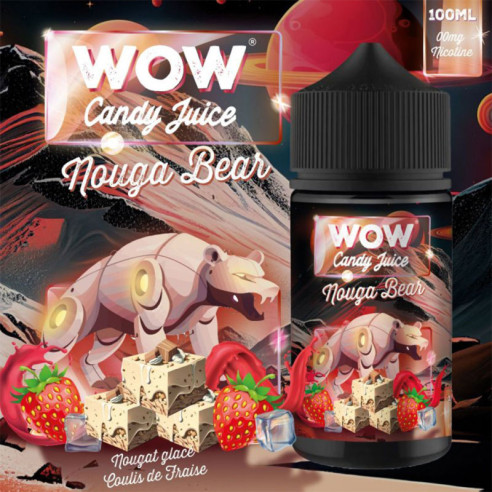 NOUGA BEAR 100ML - WOW CANDY JUICE EVOLUTION BY MADE IN VAPE