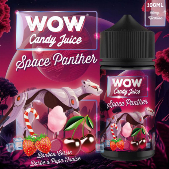 SPACE PANTHER 100ML - WOW CANDY JUICE EVOLUTION BY MADE IN VAPE