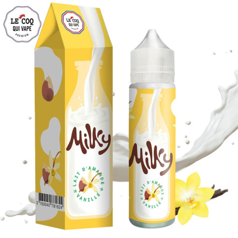 MILKY AMANDE VANILLE 50ML - LE COQ QUI VAPE