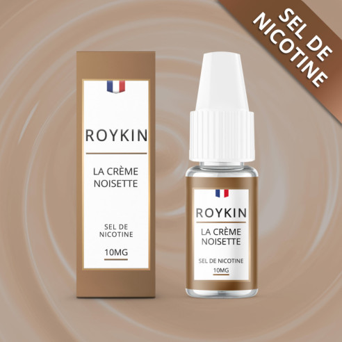CRÈME DE NOISETTE 10ML NIC SALT - ROYKIN