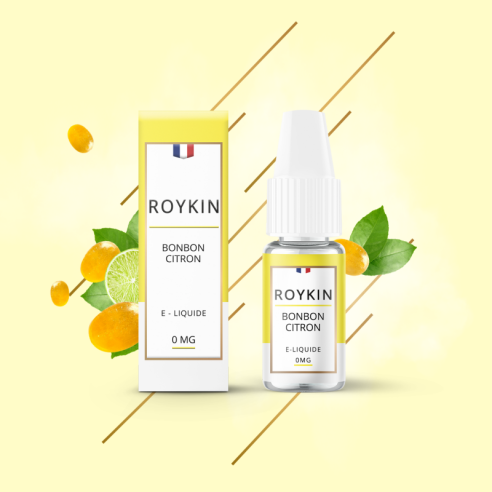 BONBON CITRON 10ML NIC SALT - ROYKIN