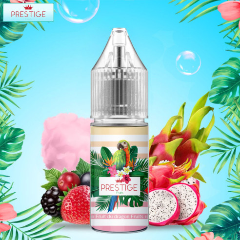 COTTON CANDY FRUIT DU DRAGON FRUITS ROUGES NIC SALT 10ML - PRESTIGE FRUITS