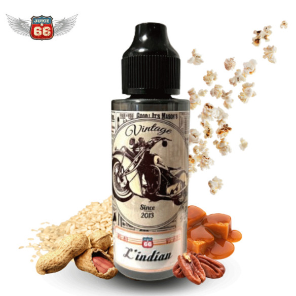 L'INDIAN VINTAGE 100ML - JUICE 66|AlkaVape|21,99 €