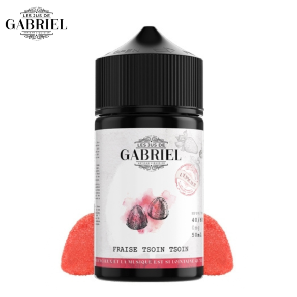 FRAISE TSOIN TSOIN 50ML - JUS GABRIEL
