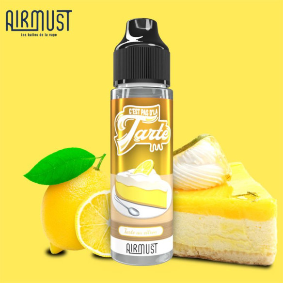 TARTE AU CITRON 60ML - C'EST PAS D'LA TARTE BY AIRMUST
