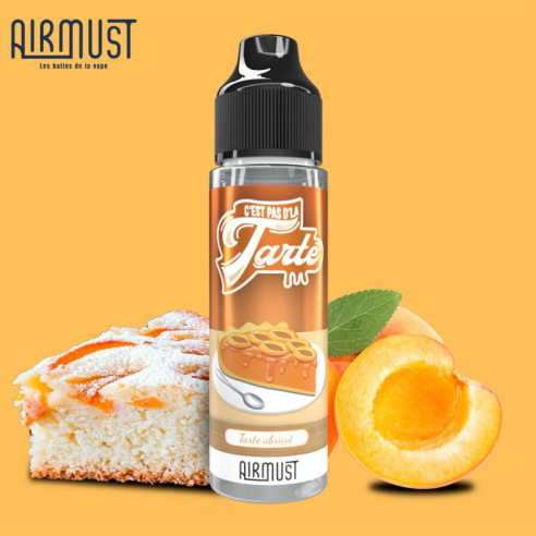 TARTE ABRICOT 60ML - C'EST PAS D'LA TARTE BY AIRMUST